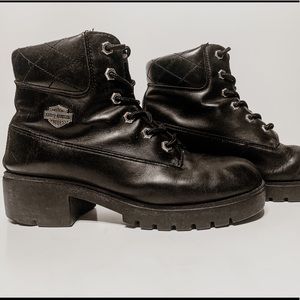 Harley-Davidson Women’s Leather Combat Boots